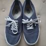 Vans size 8 Black & navy pair Image 3