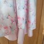 Designer boutique J&J Afinity Paris dress evening gown back long tail 10 to 12 M blush pink Image 3