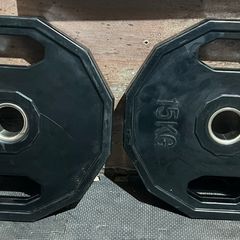 2 x 15Kg Olympic Weights