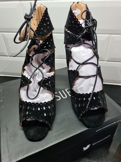 Black Suede Shoes - Brand New!!! Never Worn!!!