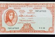 Ireland | 10 Shillings | 1968 | P.63a | 75 P 147003 | aUNC/UNC
