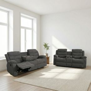 New 3+2 Grey Sofa Sets