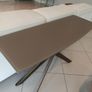 Coffee table from Eazy Living, brown glass top Image 4