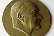 Franz Lehar Bronze Austro-Hungarian Medal 93 Grams 1931?