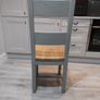 Solid wood grey dining chairs Image 6