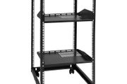 Heavy Duty 20U Open Frame Server Rack Adjustable Depth, Free Standing