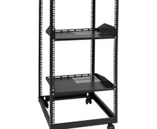 Heavy Duty 20U Open Frame Server Rack Adjustable Depth, Free Standing