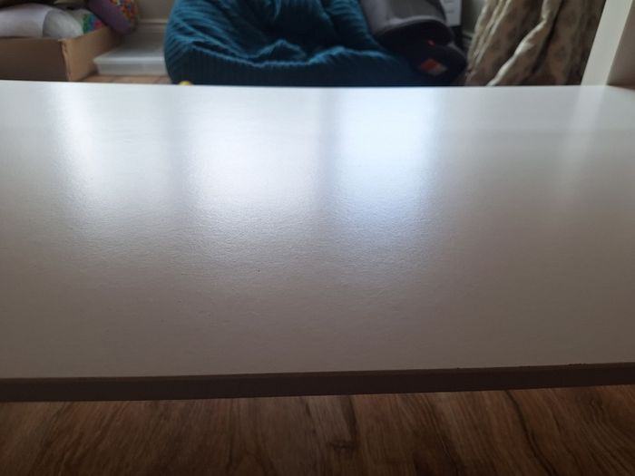 White coffee table