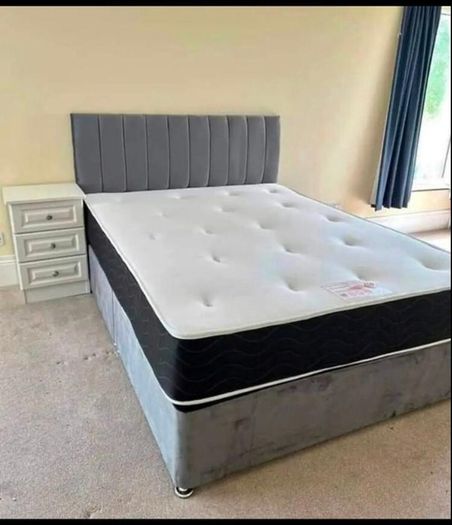 double 4ft6 Divan Bed with Mattress included