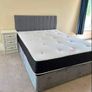 double 4ft6 Divan Bed with Mattress  included Image 4