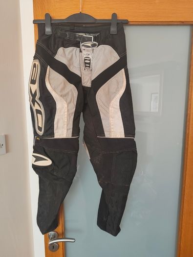 Mountain Bike helmet and trousers