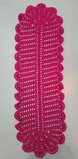Handmade Crochet Table Runner