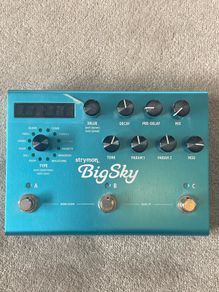 Strymon big sky reverb pedal