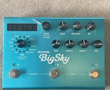 Strymon big sky reverb pedal