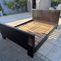 Black Leather Bedroom Furniture