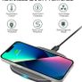 FREE EXPRESS SHIPPING Wireless Charger, Wireless Charging Pad for iPhone 15/14/13/12/11/Pro Max/XR/X/8 Plus,15W Max Fast Wireless Charger for Samsung Galaxy S21/S20/S10/S9/S8,HUAWEI Mate RS/P30 Pro and other Qi Phone Image 5