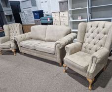 3+1+1 Queenanne beige suite