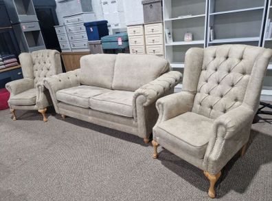 3+1+1 Queenanne beige suite