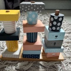 Sostrene Grene Stacking Baby Wooden Toy