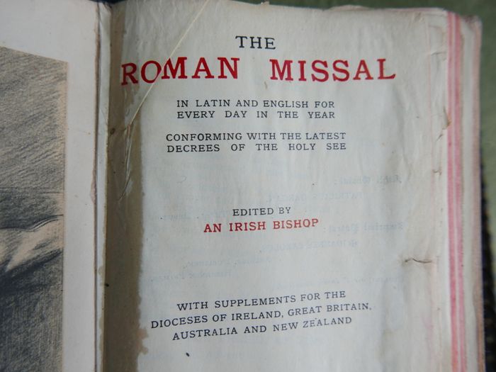 The Roman Missal; in Latin and English for every day of the year Dublin 1948