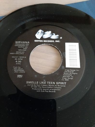 Nirvana Smells Like Teen Spirit 7"