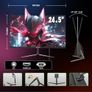 24.5 Inch Curved Gaming Monitor 120Hz, Full HD 1080P IPS Display, 1ms MPRT, 3000R Screen, FreeSync, 100 sRGB, HDMI, VESA Mount, Eye Care PC Monitor for Gaming & Office Image 7
