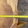 Live edged solid timber bench Image 9