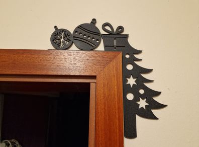 Gift door corner - Christmas