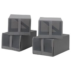 20 Shoe Box Gray and White
