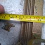 A Beautiful Antique Brass Fireplace Fender with awesome Scroll Brass on the Sides Image 5