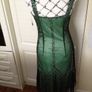BNWT...Stunning Sage/Black Occasion Wear Dress With Stretch (labelled 8. Size 10-12) Image 9