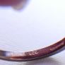 Vintage Gold Plated Solid Sterling Silver 925  Ring size P1/2 - 3g Image 10