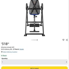 VEVOR Inversion Table - Heavy Duty (Like New / Used Twice)