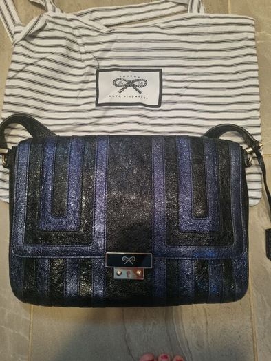 Anna Hindmarch Midnight & black bag