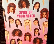 Spice Girls. Spice Up Your Notes Note Pad.