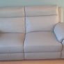 leather couch cream Image 4