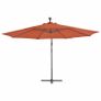 Cantilever Umbrella with Aluminium Pole 350 cm Terracotta Image 3