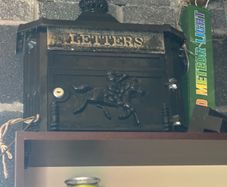metal letter box