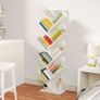 NEW SALE | Tree Bookshelf Tall, 9-Tier Floor Standing Book Shelf, Tall Bookcase with Shelves for CDs Albums, Metal Frame, for Living Room Image 6