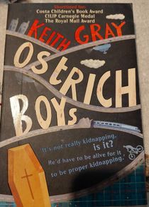 Ostrich Boys. Keith Gray. 4 books 10 euro