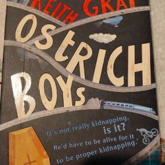 Ostrich Boys. Keith Gray. 4 books 10 euro