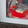 Original John Dunne Irish Abstract Artwork Swing 2002 Framed 36 x 36 cm Image 3