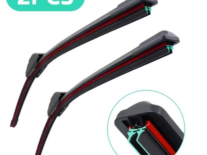 Double Rubber wiper blades for any hook style wipers