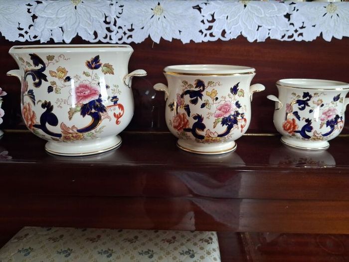 Masons Mandalay Flowerpots