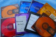 8 x Sony  Mini Discs MD 74 80 Bundle Lot