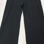 M&S Black Wide Leg Trousers - Size 10 Short Image 3