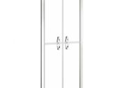 Shower Door Clear ESG 101x190 cm