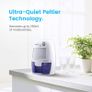 Dehumidifier 500ml Compact and Portable Mini Air Dehumidifier for Damp, Mould, Moisture in Home, Kitchen, Bedroom, Caravan, Office, Garage, Bathroom, Basement Image 2