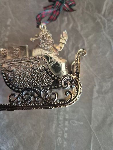 Santa Sleigh  Christmas Decoration