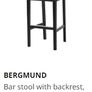 Leather Bar Stools x 2 Image 4